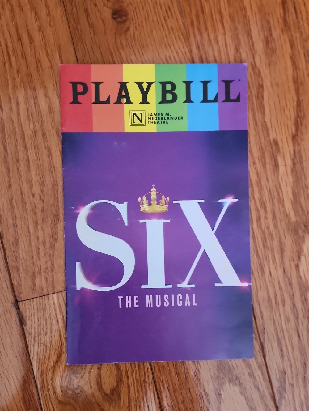 Playbill: SIX The Musical - Purple Cover